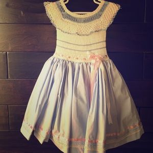 Handmade girl dress.